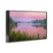 Stupell Industries Pink Dawn Sunrise Lake Framed Giclee Wall Art Design by Marty Hulsebos